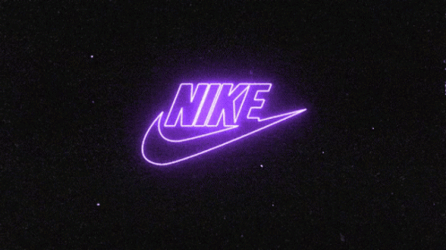 Nike Logo LED Light Flashing GIF