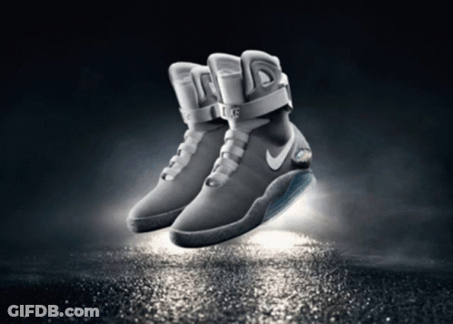 Nike Shoes Floating In Air GIF