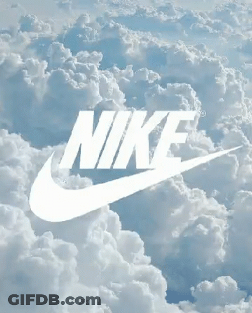 Nike Swoosh Logo Different Fast Played Backgrounds GIF