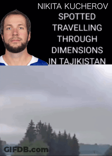Nikita Kucherov Poster Man With Beard GIF