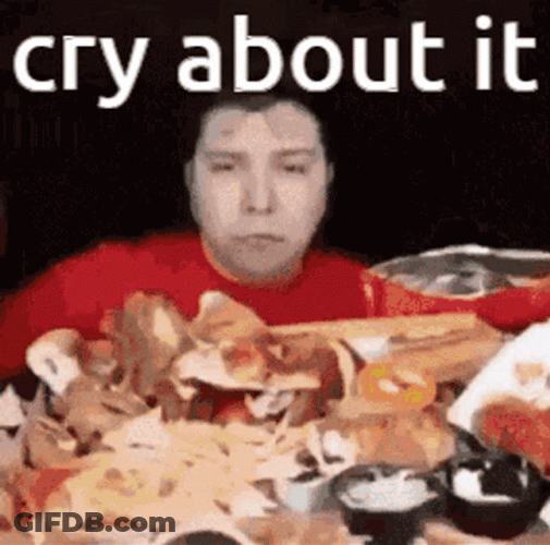 Nikocado Avocado Cry About It GIF