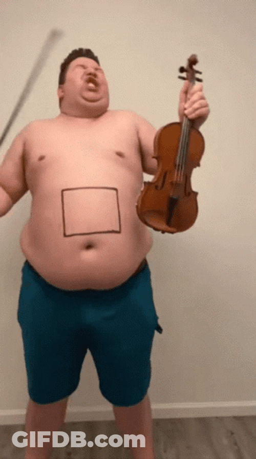 Nikocado Avocado Violin GIF