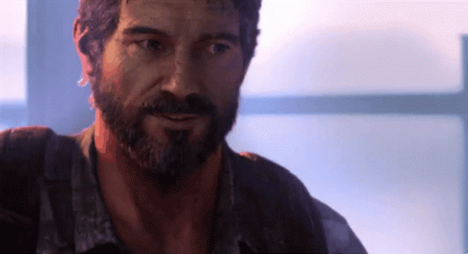 Nikolaj Waldau As Joel Miller Oof Relieved Reaction GIF