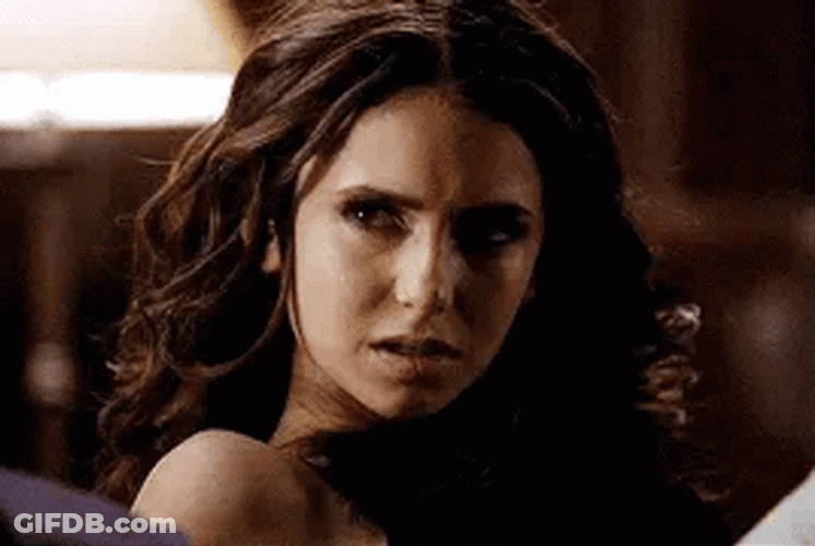 Nina Dobrev Cute Sad Face GIF