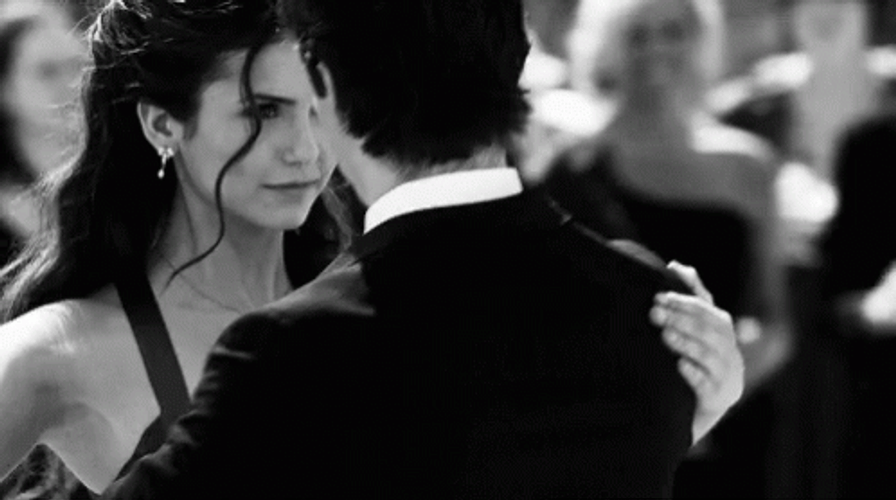 Nina Dobrev Dancing Waltz GIF