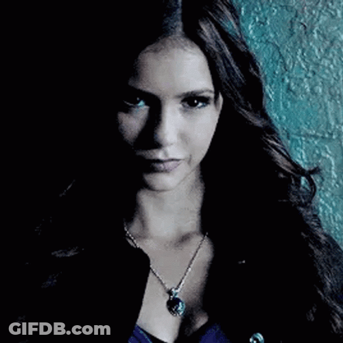 Nina Dobrev Fascinating Stare GIF