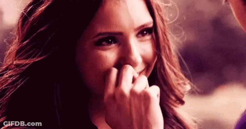 Nina Dobrev Lovely Smiling Eyes GIF