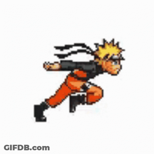 Ninja Naruto Running GIF