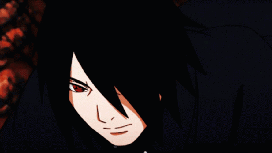 Ninja Sasuke Uchiha Dark Aura GIF