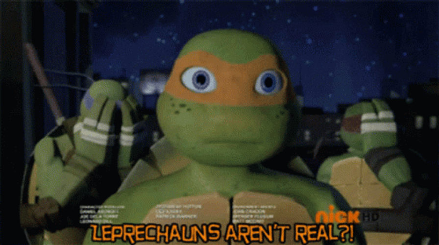 Ninja Turtle Confused Michel Angelo Tmnt GIF