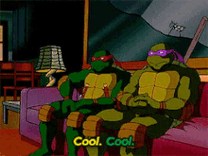 Ninja Turtles Cool Cool Cool GIF