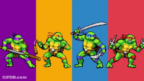 Ninja Turtles Saying I Thought It Was Beautiful GIF
