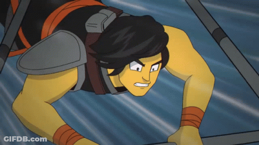 Ninjago Anime Cole Glider GIF