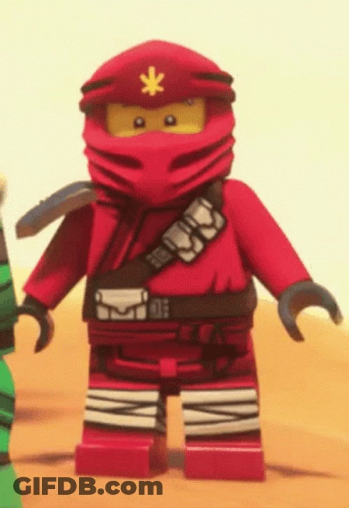 Ninjago Armor Kai Happy Celebrate GIF
