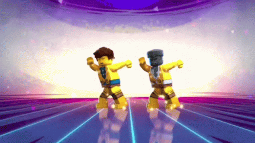 Ninjago Jay Zane Dance Performance GIF