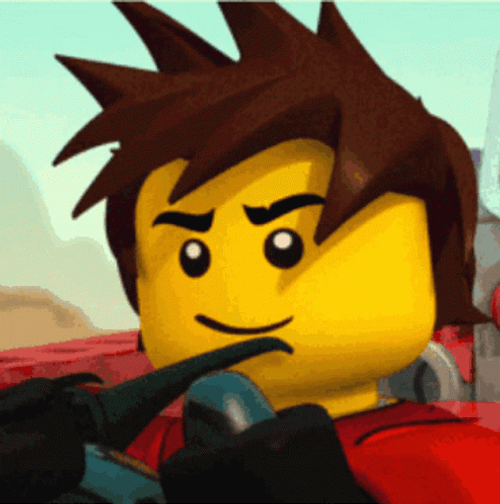 Ninjago Lego Kai Drive Smile Sunglasses GIF
