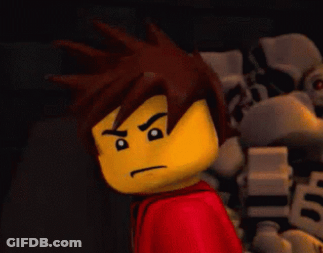 Ninjago Lego Kai Wink GIF