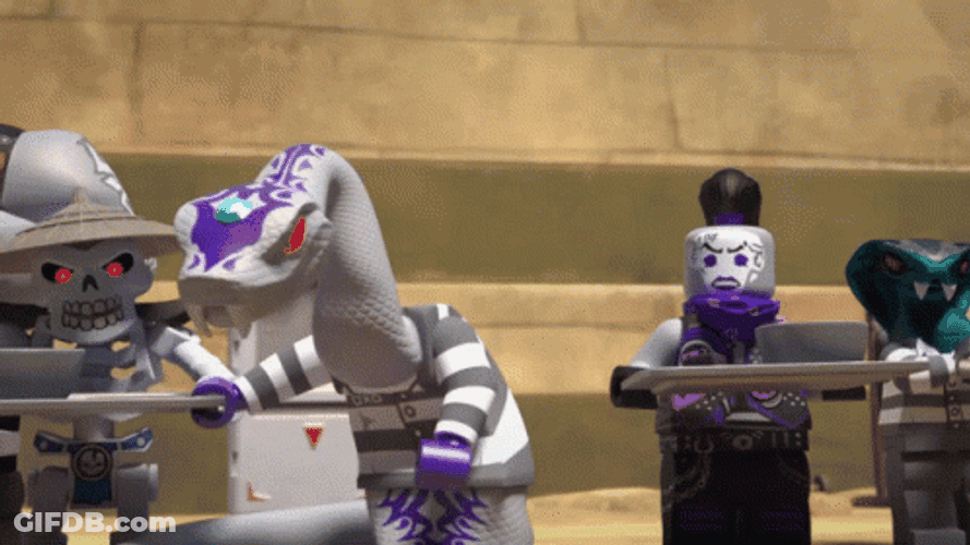 Ninjago Season 15 Prison Food Fight GIF