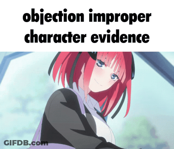 Nino Nakano Objection Improper GIF