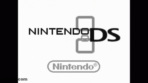 Nintendo DS Logo With Nintendo Logo Below GIF