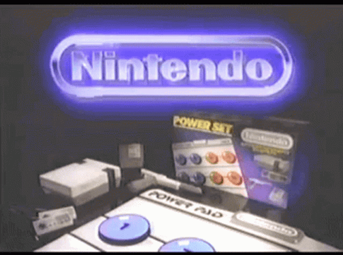 Nintendo Nes Power Set GIF