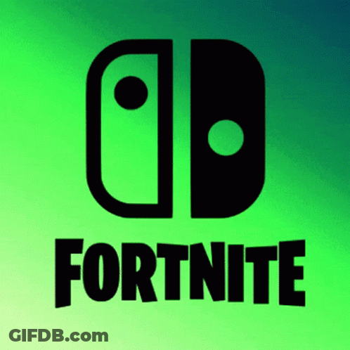 Nintendo Switch Fortnite Logo GIF