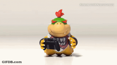 Nintendo Switch Parental Controls Ad With Bowser GIF