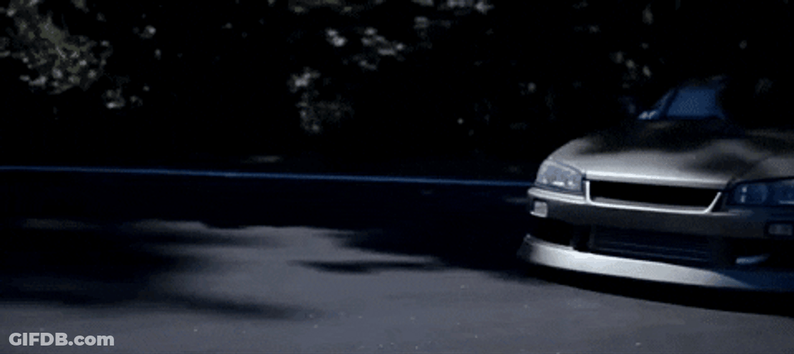 Nissan Skyline Drifting GIF