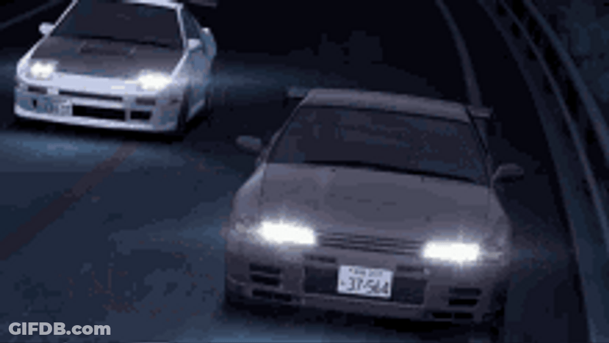 Nissan Skyline R32 Drifting GIF
