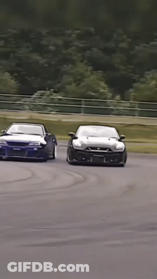 Nissan Skyline R34 Car Racing GIF