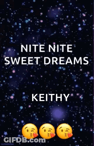 Nite Nite Sweet Dreams Keithy GIF
