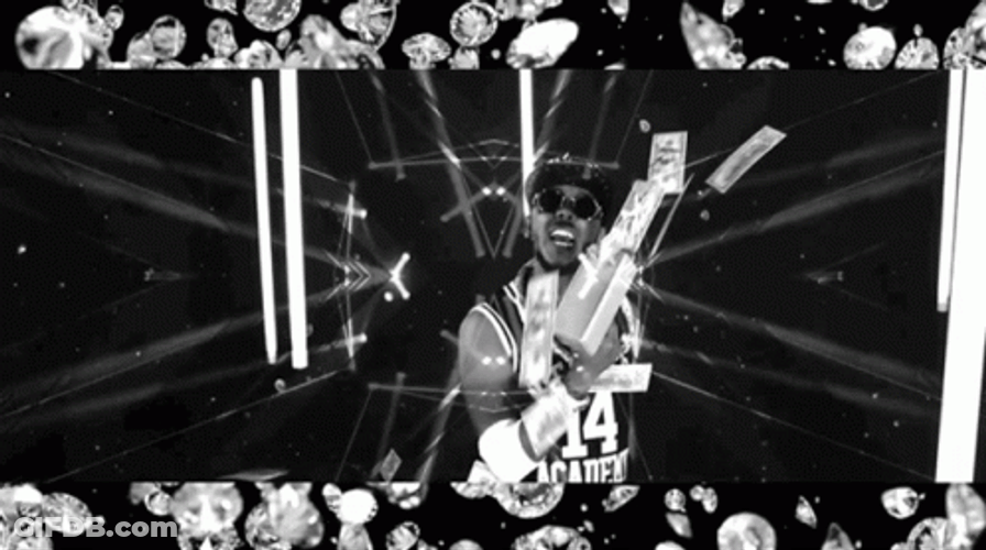 Nizzie Money Gun Rain GIF