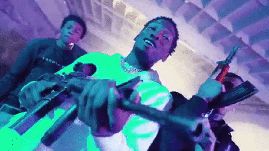 NLE Choppa Blocboy JB GIF