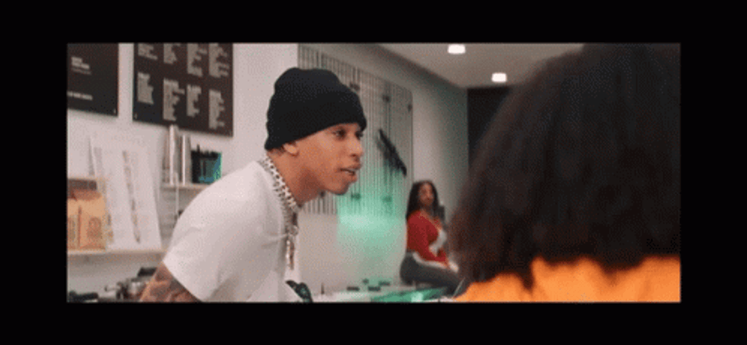 NLE Choppa Confused GIF