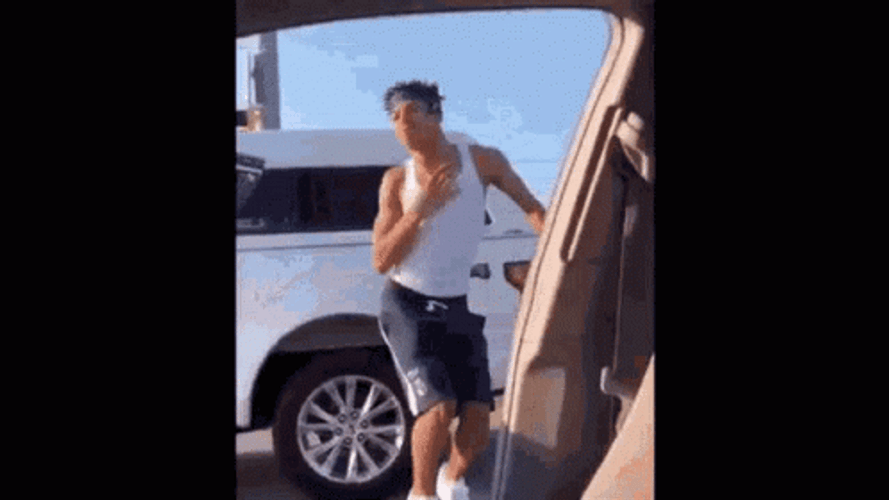 NLE Choppa Happy Dance GIF