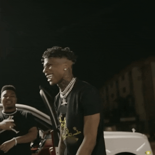 NLE Choppa Laughing GIF