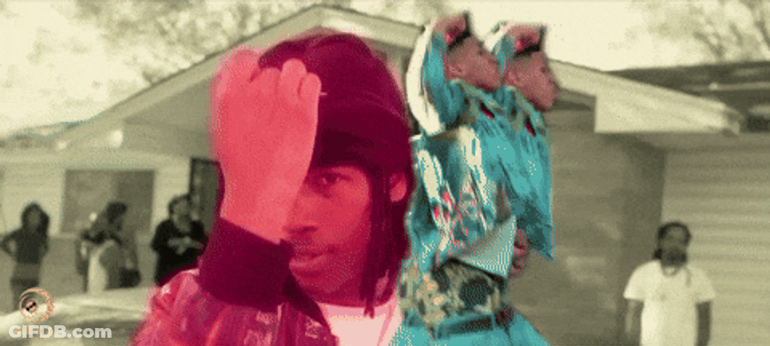Nle Choppa Pulling Ski Mask GIF