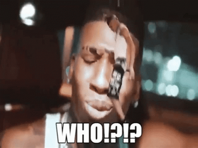NLE Choppa Who Meme GIF