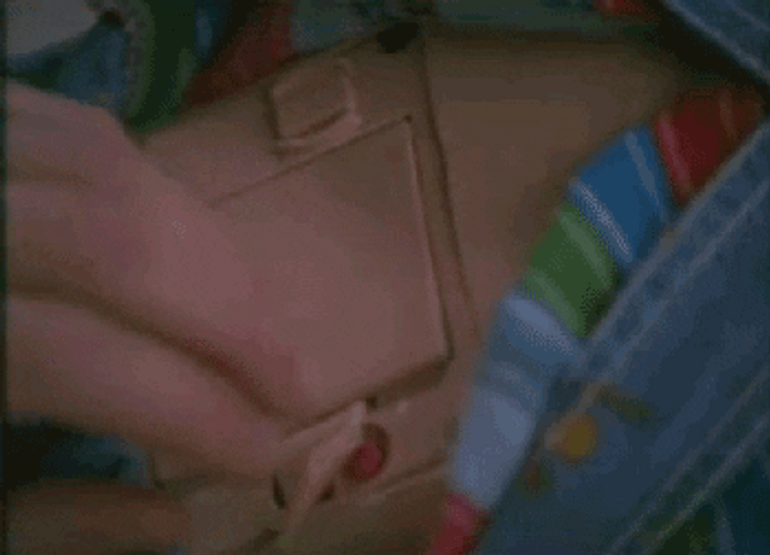 No Battery Awake Chucky Child's Play GIF