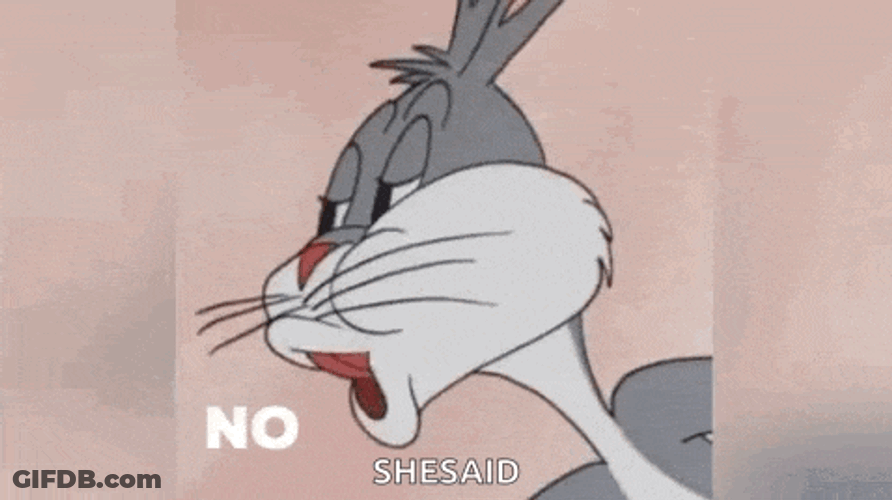 No Bugs Bunny GIF
