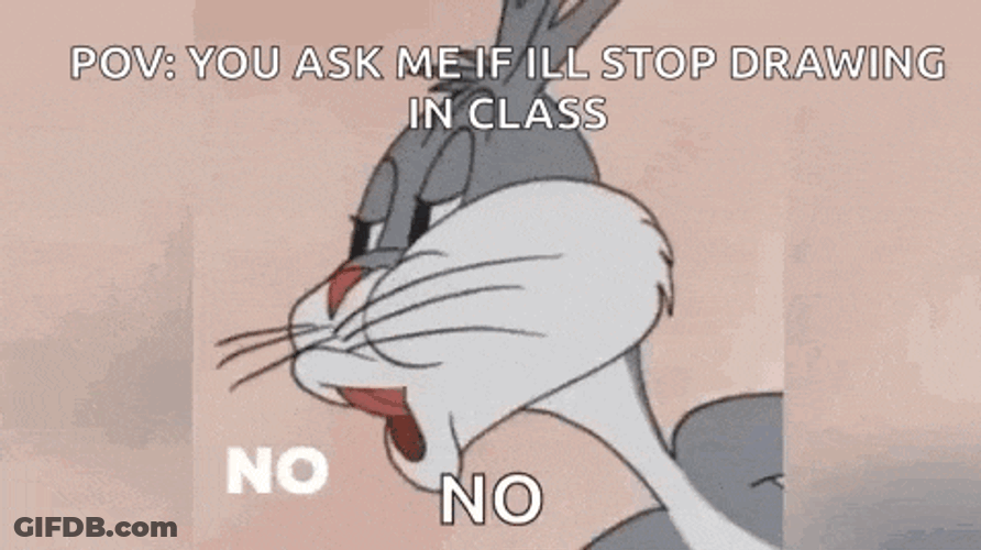 No Bugs Bunny GIF