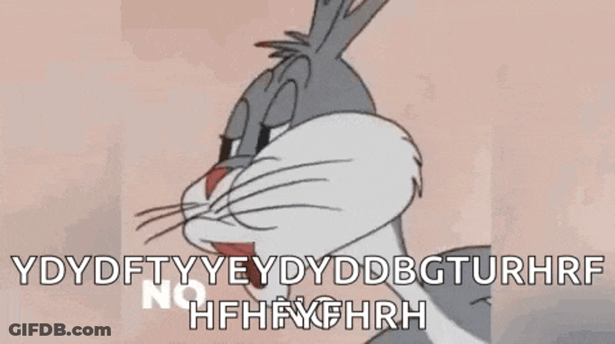 No Bugs Bunny GIF