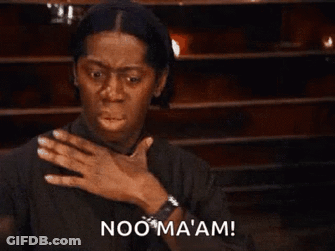 No Clutching Pearls Reaction GIF
