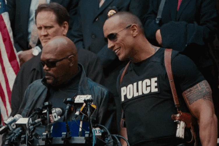 No Comment But Yes Dwayne Johnson GIF