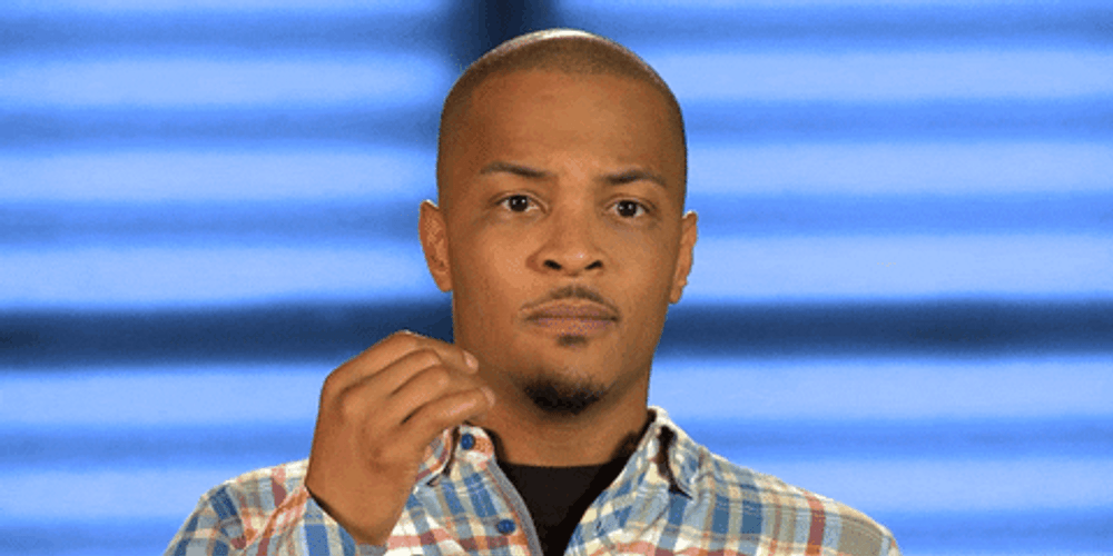 No Comment Lips Sealed T.I. GIF