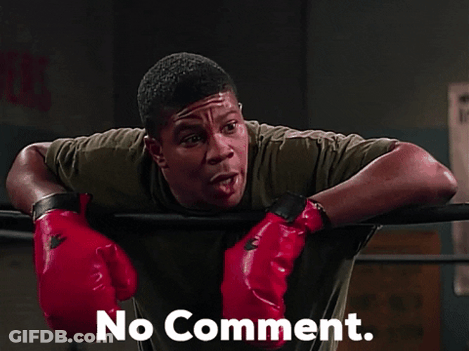 No Comment Living Single GIF
