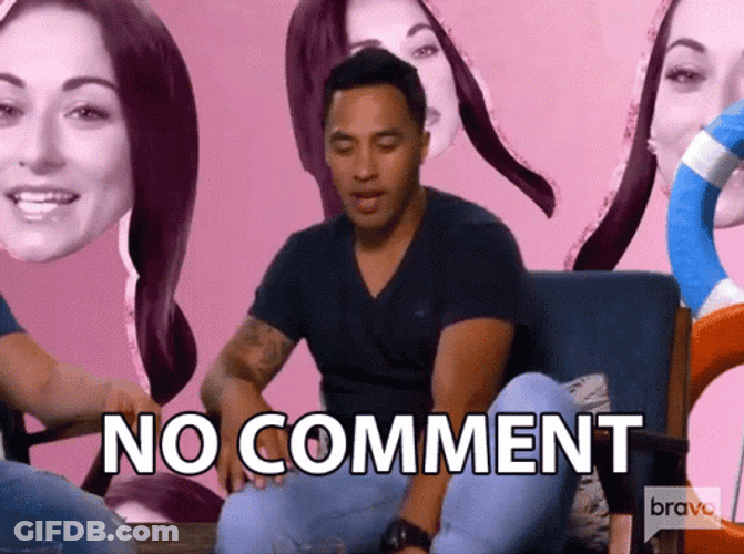 No Comment Moment Of Silence GIF