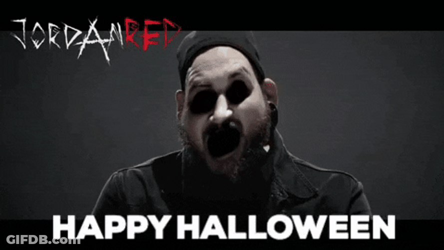 No Eyes And Mouth Scary Face GIF