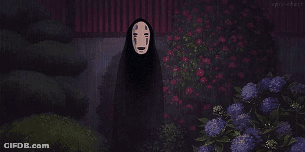 No Face Spirited Away GIF