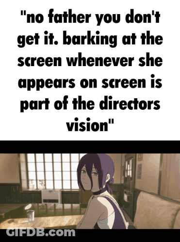 No Father You Don't Get It Barking At Screen GIF